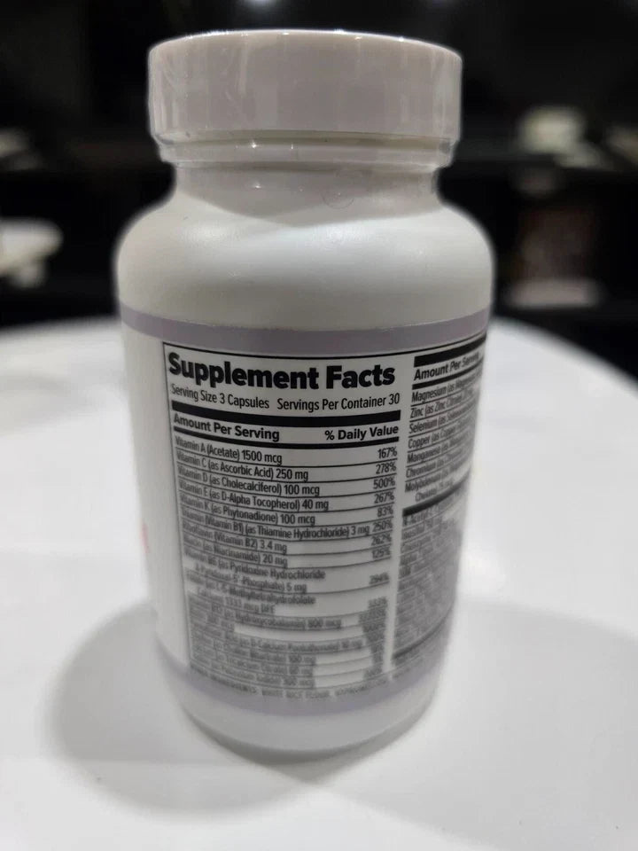 10X Health Optimize Methylated Multivitamin 90 Capsules free shipping.