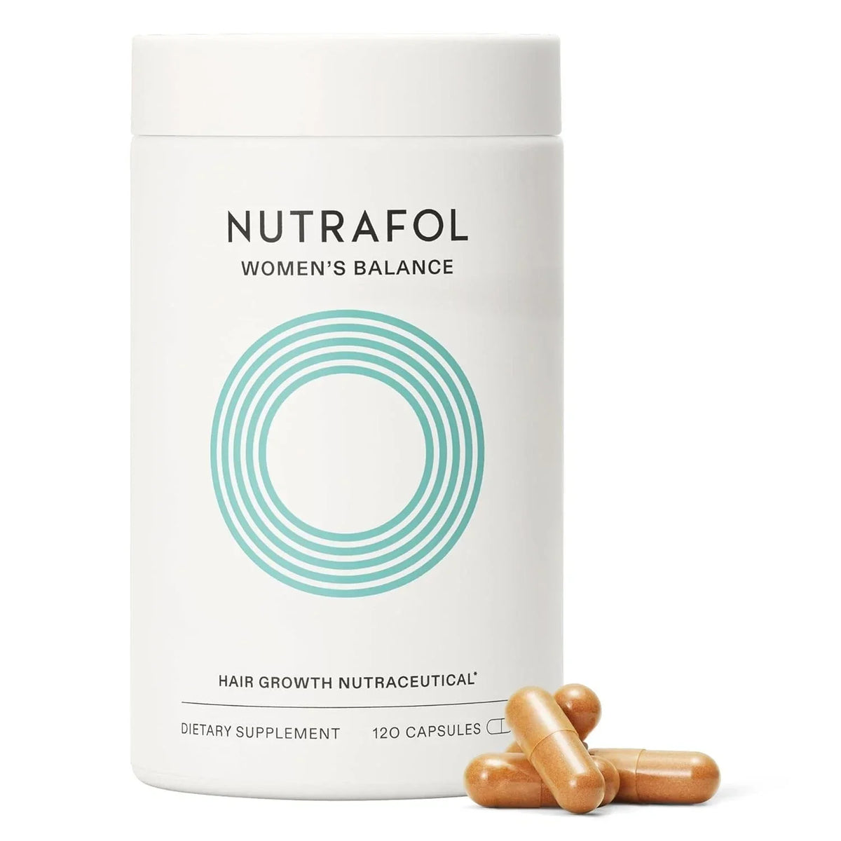 Nutrafol Women's Balance Hair Growth Supplements, Ages 45 and Up