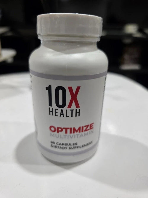 10X Health Optimize Methylated Multivitamin 90 Capsules free shipping.
